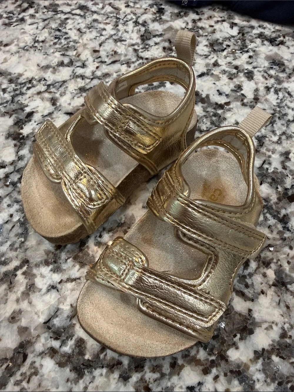 Carter’s Gold Sandals